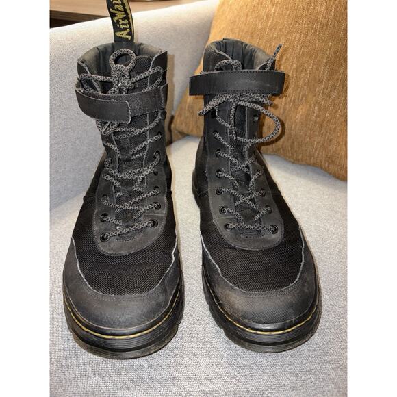 Doc Martens Combs Tech Black Waterproof Boots Mens Sz 9 Military Combat Tactical main image 10